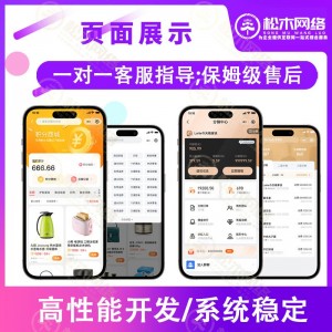 小程序公众号APP全行业软件开发设备巡检知识付费分销商城等